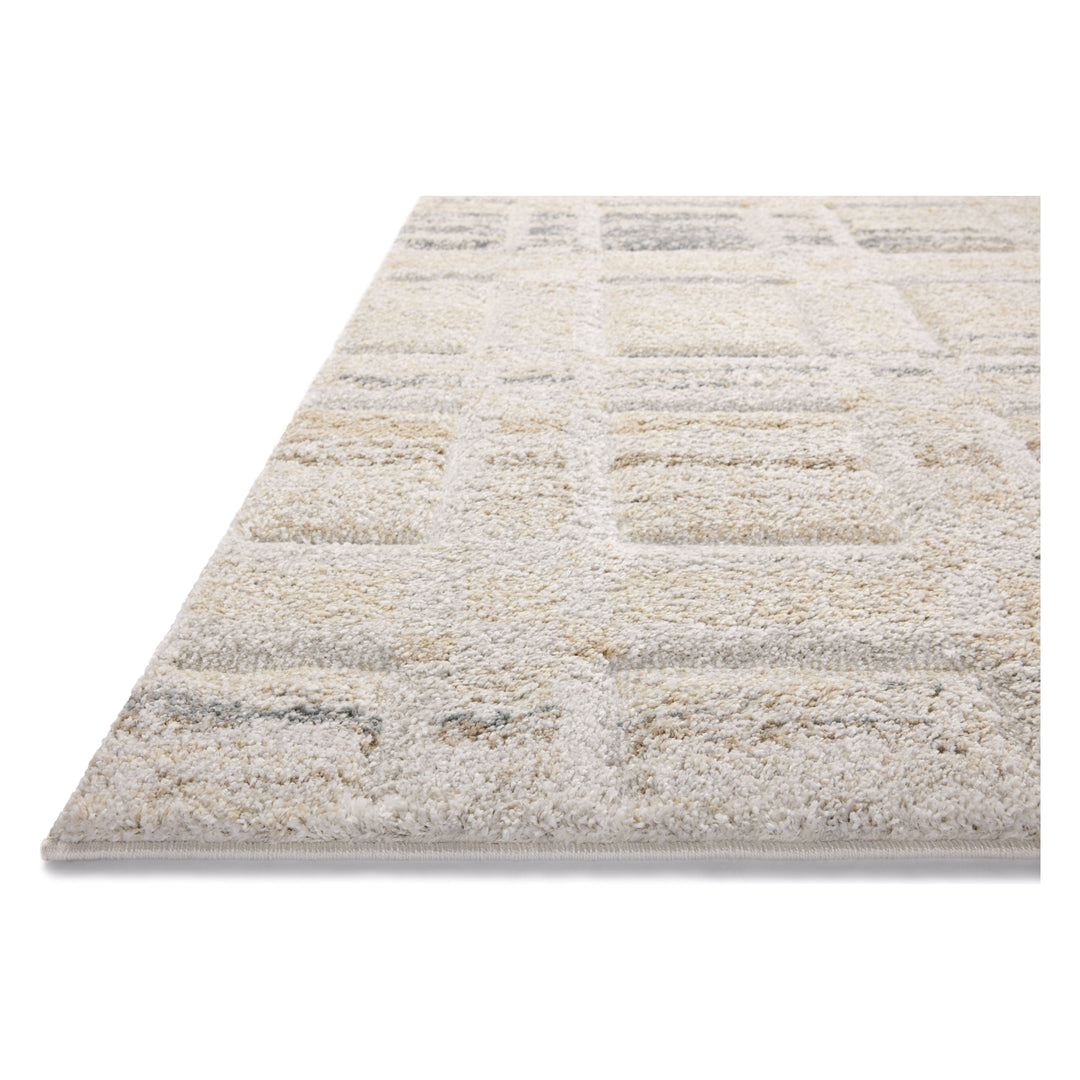 Loloi Silas Bone / Multi 18" x 18" Sample Rug