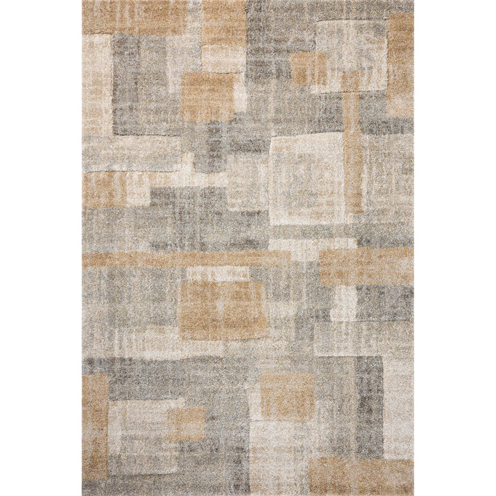 Loloi Silas Stone / Wheat 6'-7" x 9'-2" Area Rug