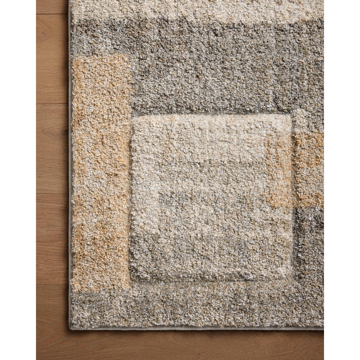 Loloi Silas Stone / Wheat 6'-7" x 9'-2" Area Rug