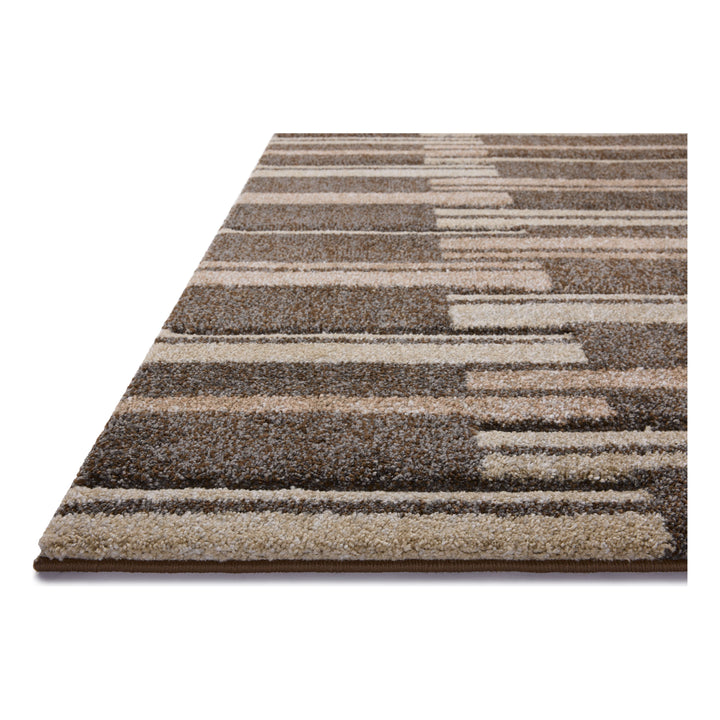 Loloi Silas Mocha / Champagne 2'-7" x 8'-0" Runner