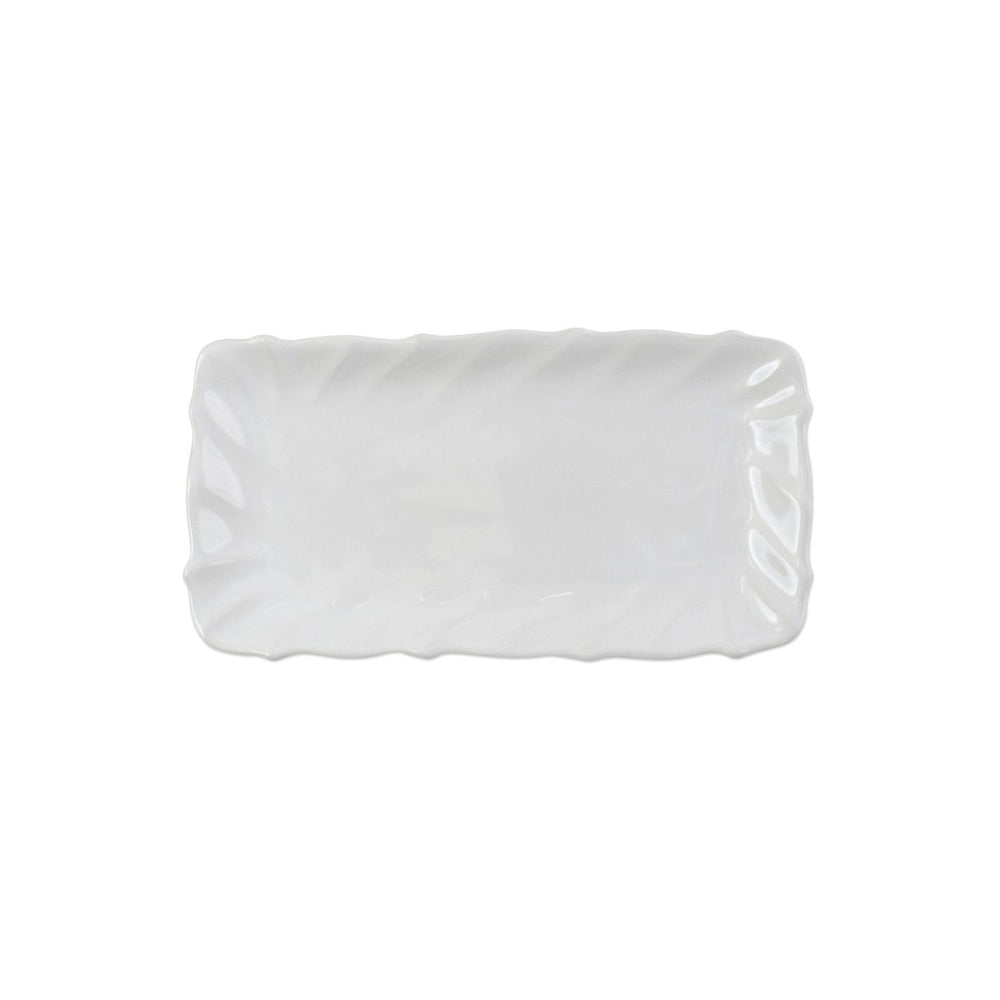Incanto Stone Ruffle Rectangular Tray