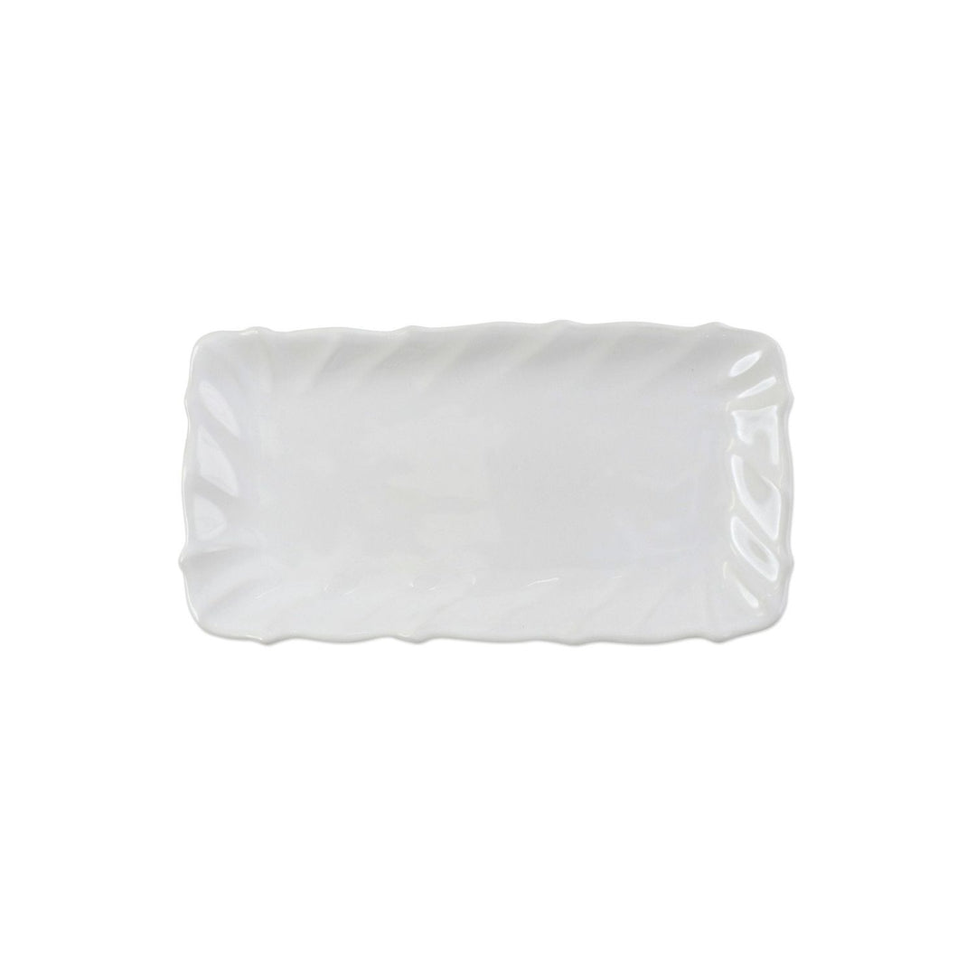 Incanto Stone Ruffle Rectangular Tray