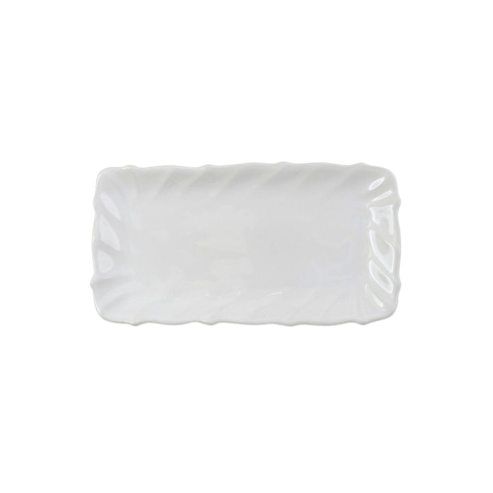 Incanto Stone Ruffle Rectangular Tray