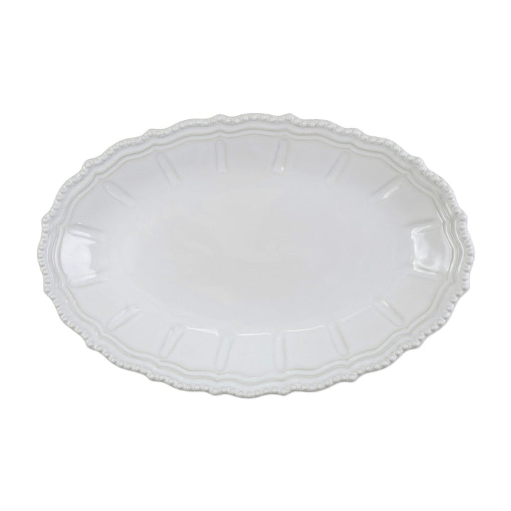 Incanto Stone Baroque Oval Shallow Bowl
