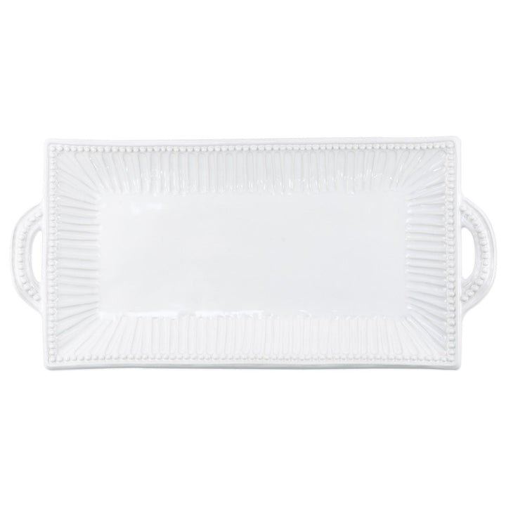 Incanto Stone Stripe Rectangular Handled Platter