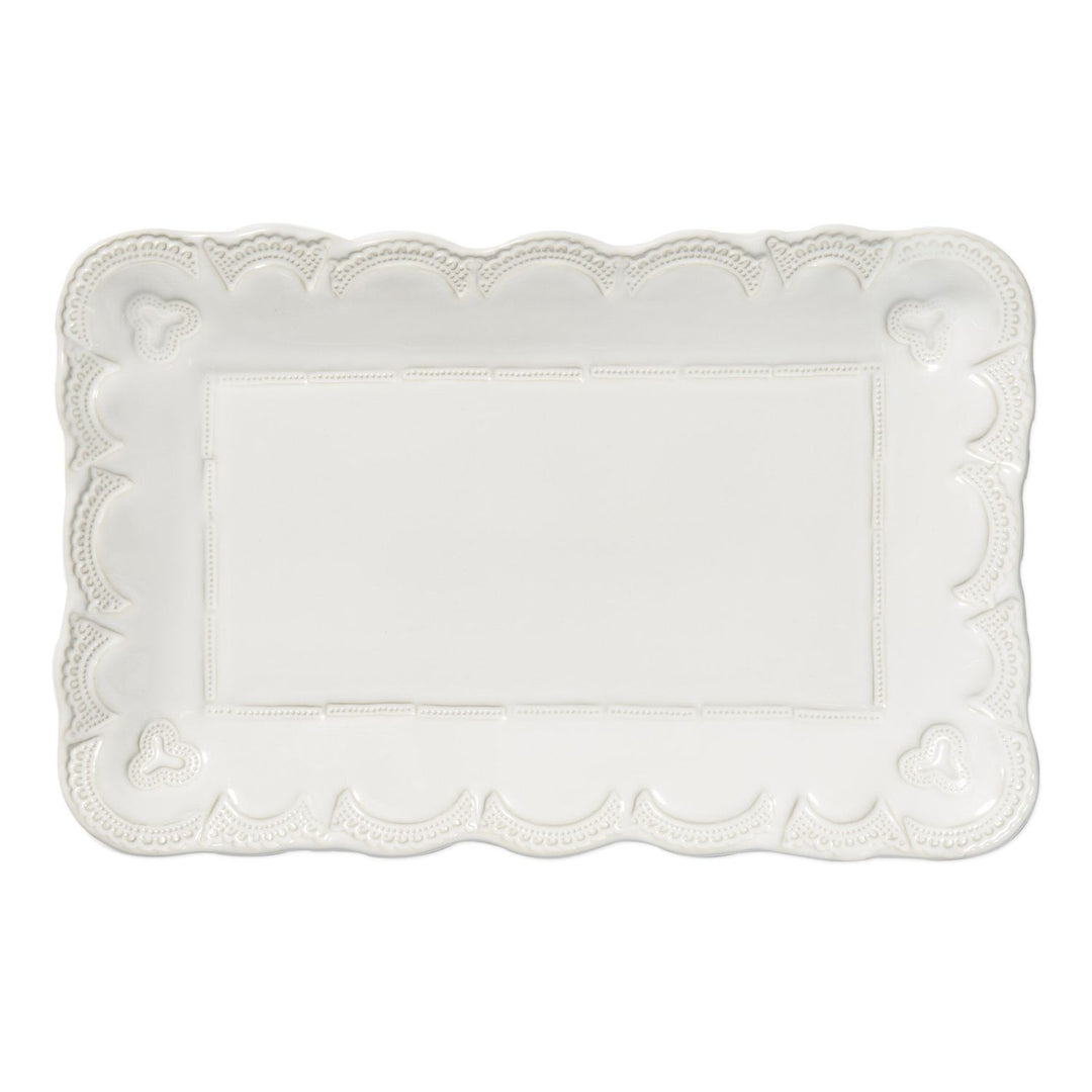 Incanto Stone Lace Rectangular Platter