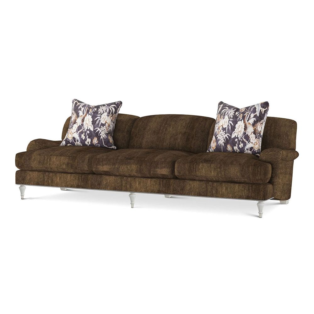Sofas Dagenham English Arm Sofa with Olive Mohair
