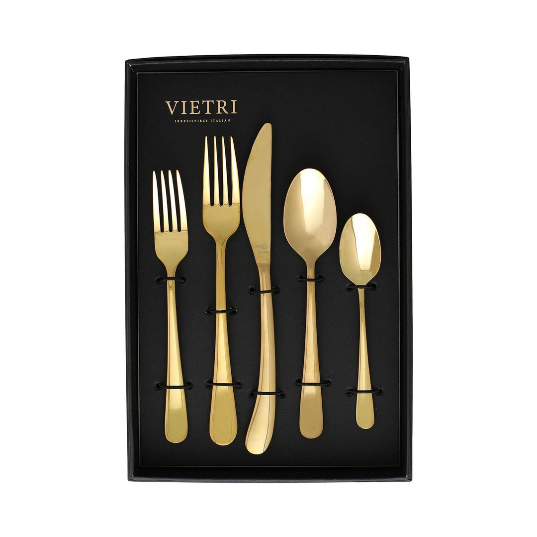 Settimocielo Five-Piece Place Setting - Set of 4 - Gold