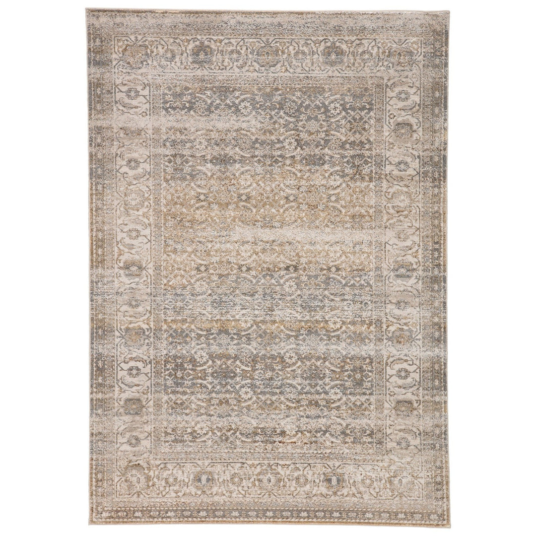 Vibe by Jaipur Living Ilias Oriental Gray/ Tan Area Rug (9'6"X13')