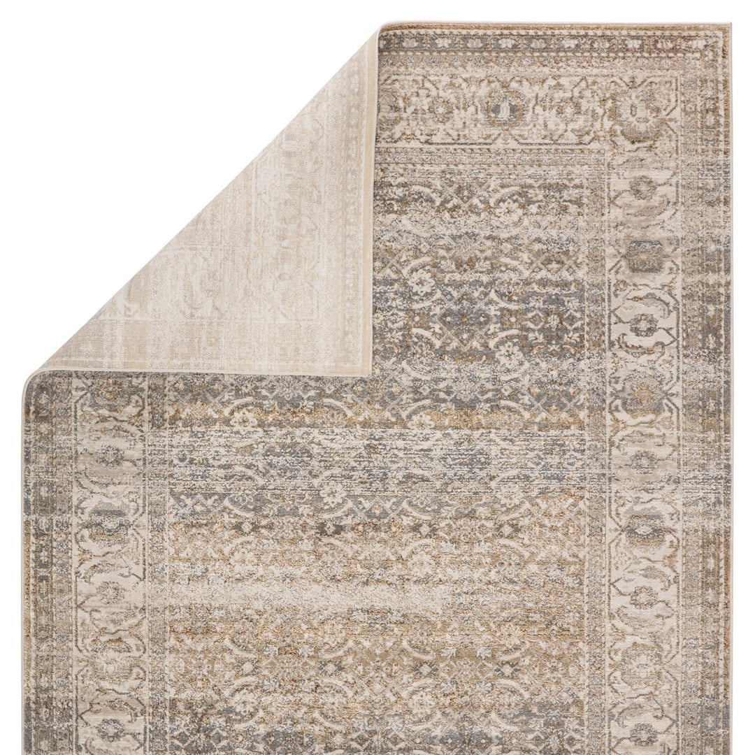 Vibe by Jaipur Living Ilias Oriental Gray/ Tan Area Rug (9'6"X13')