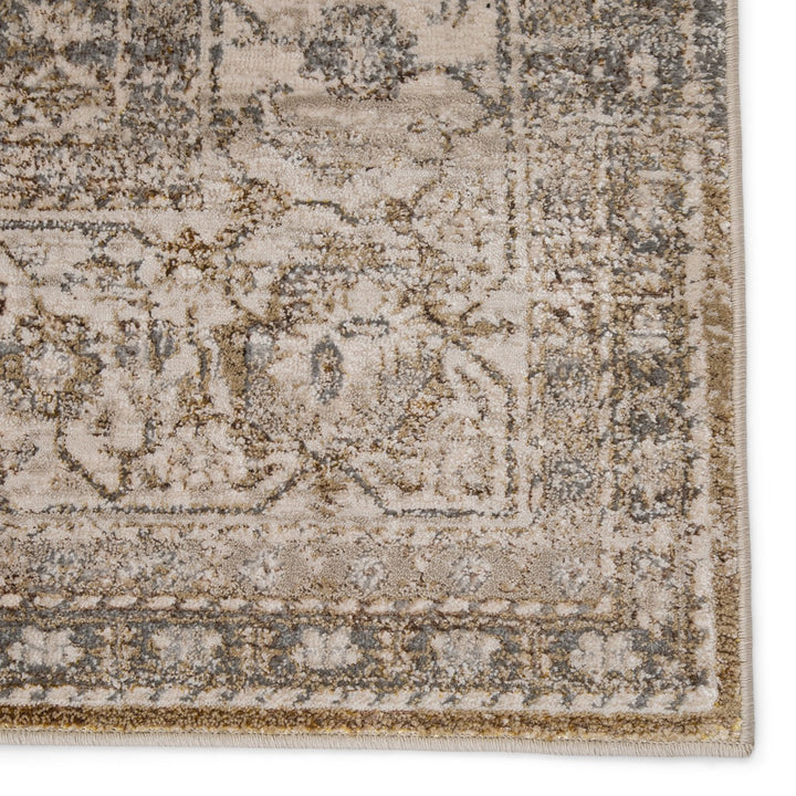 Vibe by Jaipur Living Ilias Oriental Gray/ Tan Area Rug (7'10"X10'6")