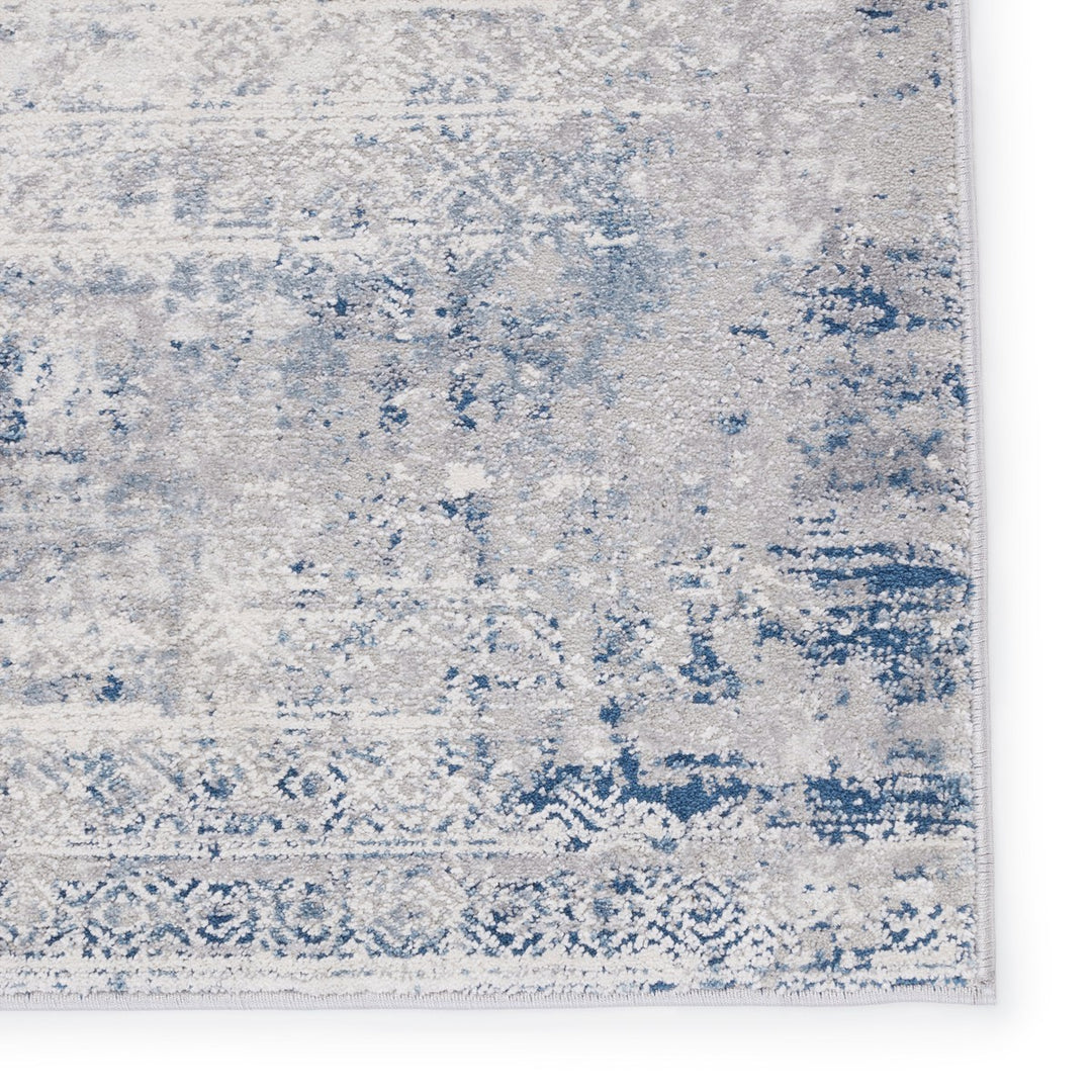 Vibe by Jaipur Living Werner Tribal Gray/ Blue Area Rug (9'6"X13')