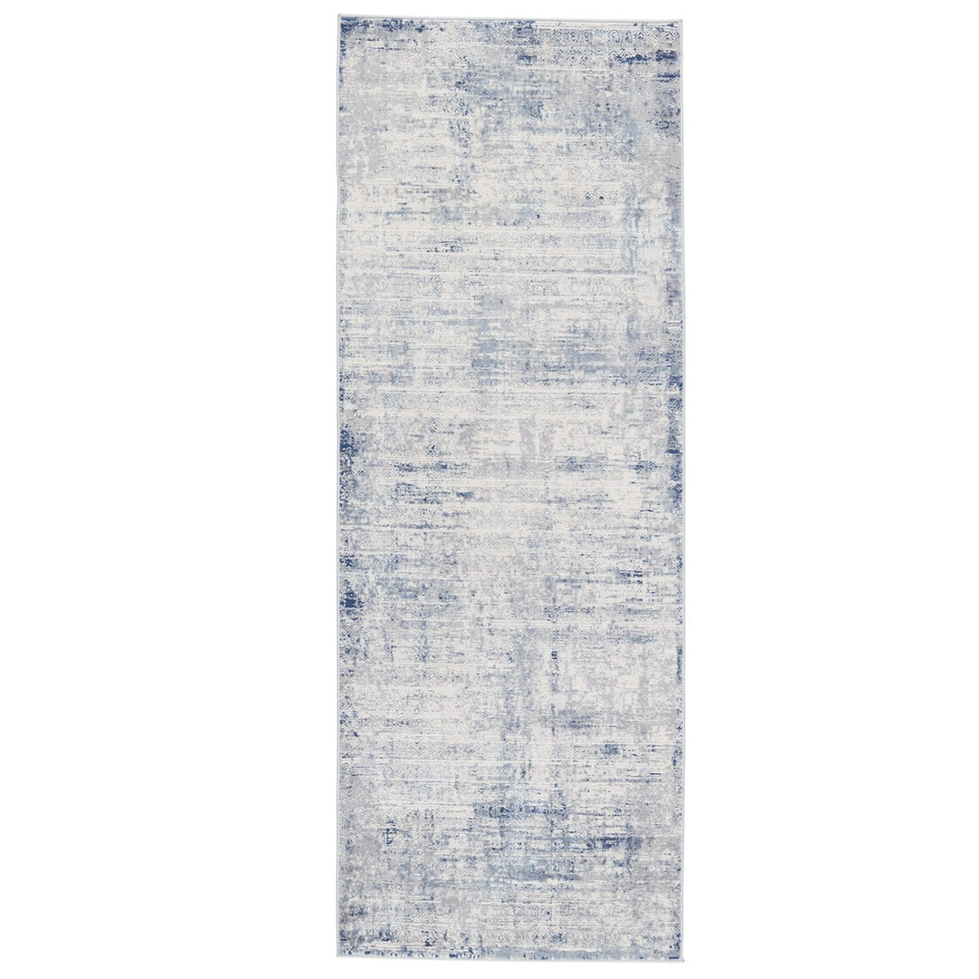 Vibe by Jaipur Living Werner Tribal Gray/ Blue Area Rug (9'6"X13')