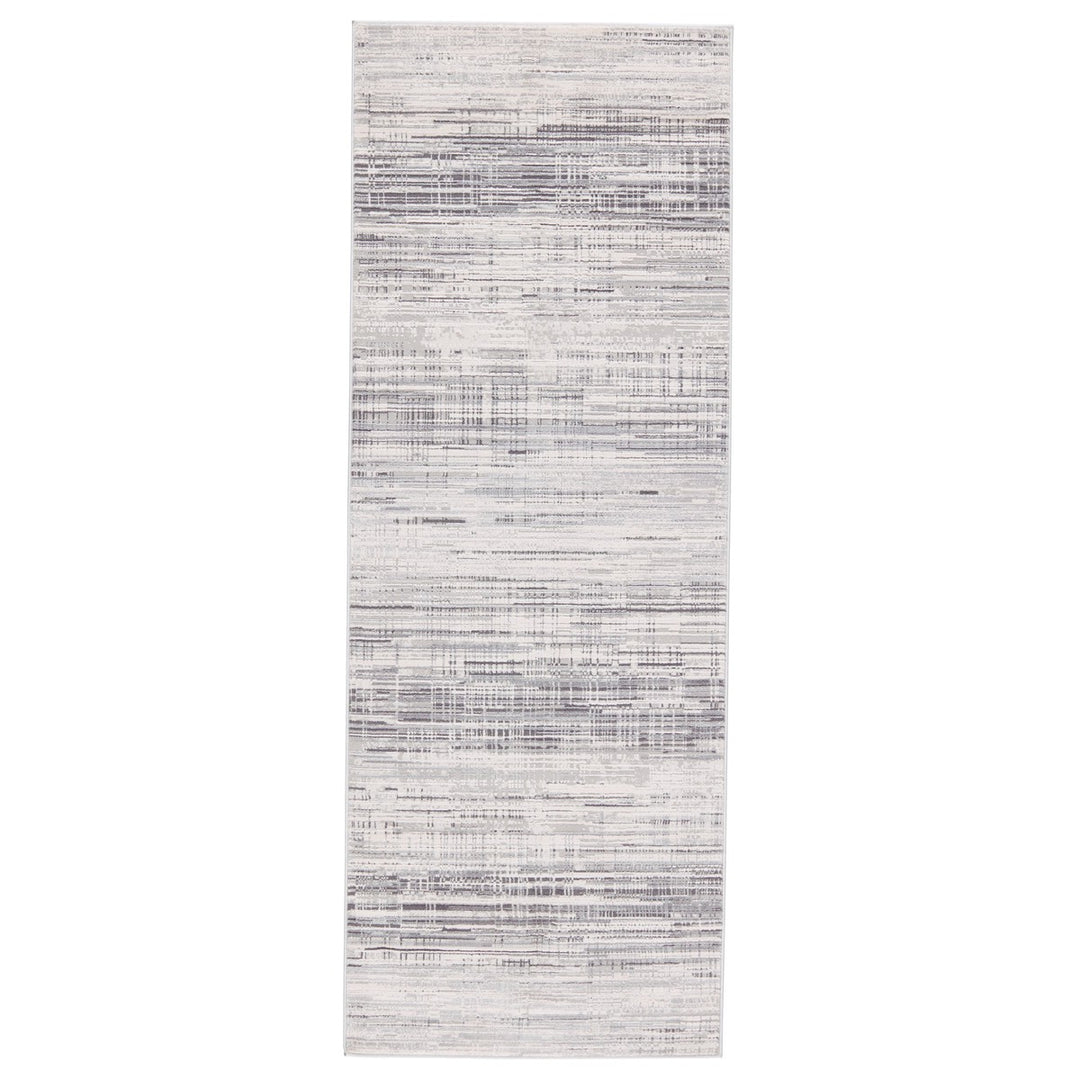 Vibe by Jaipur Living Zesiro Abstract Gray/ Ivory Area Rug (5'X8')