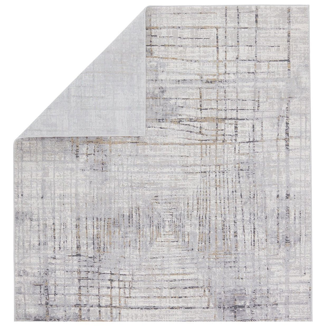 Vibe by Jaipur Living Toril Abstract Gray/ Gold Area Rug (5'X8')