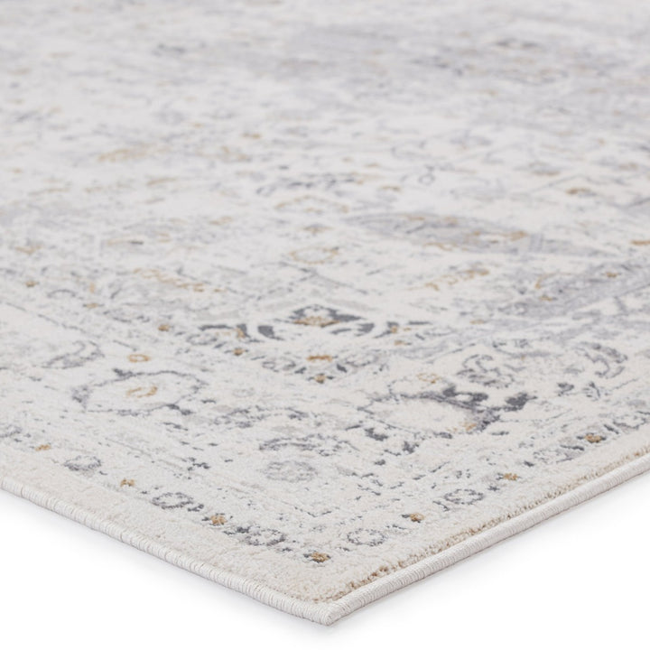 Vibe by Jaipur Living Ellington Medallion Cream/ Gray Area Rug (5'X8')