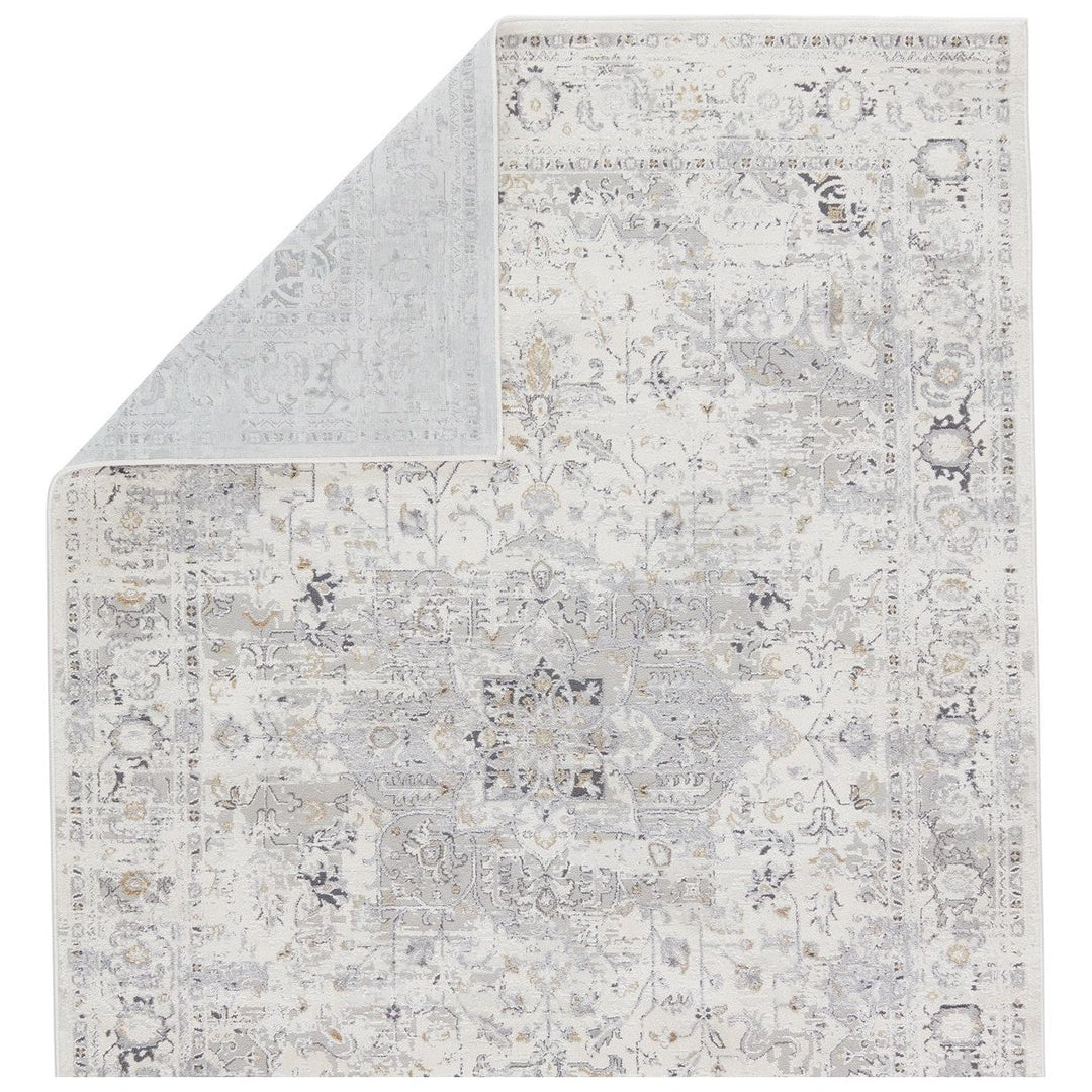 Vibe by Jaipur Living Ellington Medallion Cream/ Gray Area Rug (9'6"X13')