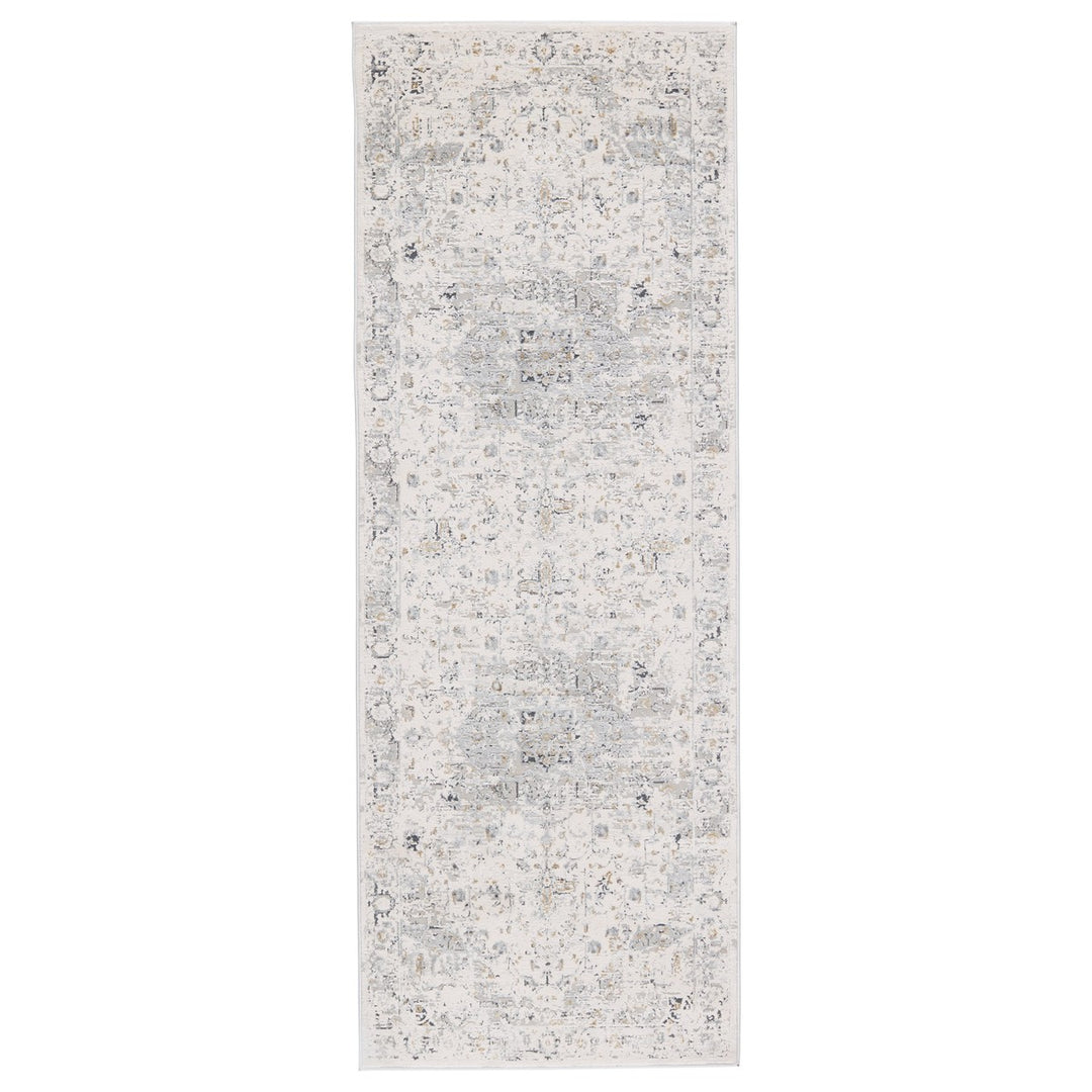 Vibe by Jaipur Living Ellington Medallion Cream/ Gray Area Rug (9'6"X13')