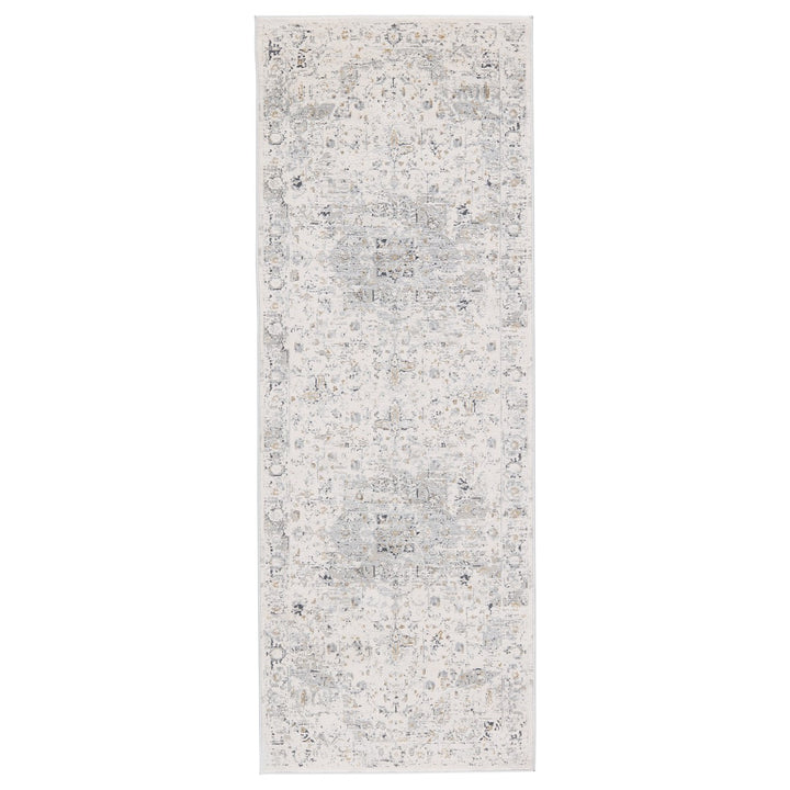 Vibe by Jaipur Living Ellington Medallion Cream/ Gray Area Rug (5'X8')