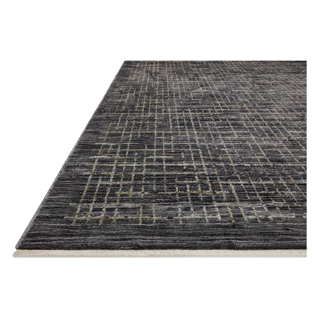 Loloi Soho Onyx / Silver 18" x 18" Sample Rug