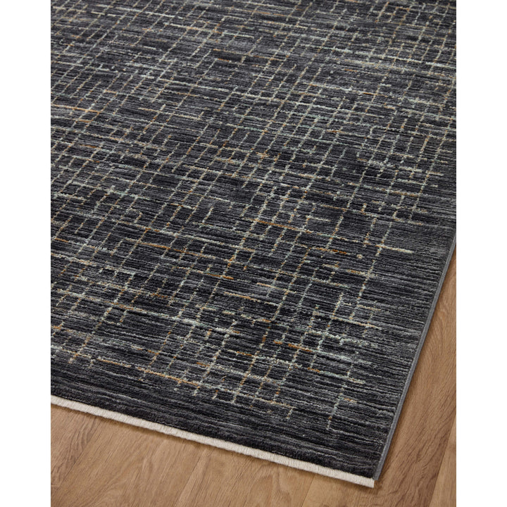 Loloi Soho Onyx / Silver 18" x 18" Sample Rug