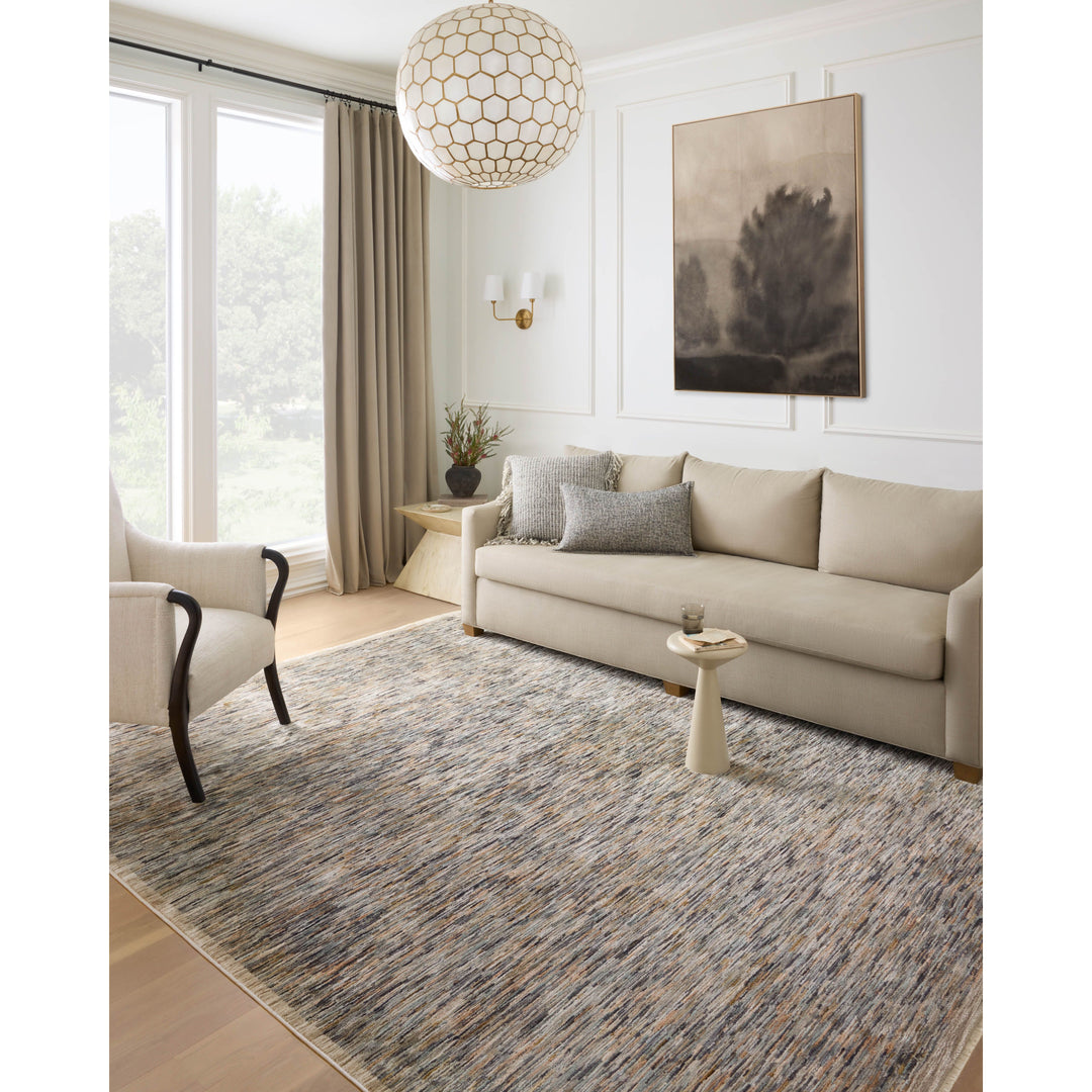 Loloi Soho Multi / Sand 2'-7" x 14' Runner Rug