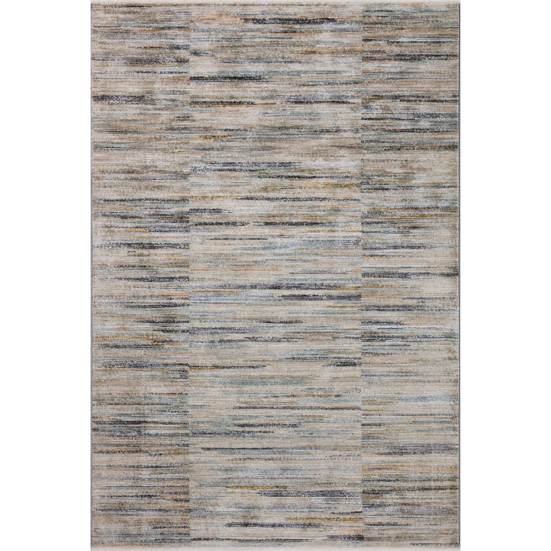 Loloi Soho Multi / Dove 3'-6" x 5'-6" Accent Rug