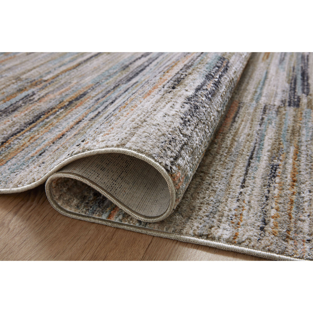 Loloi Soho Multi / Dove 3'-6" x 5'-6" Accent Rug