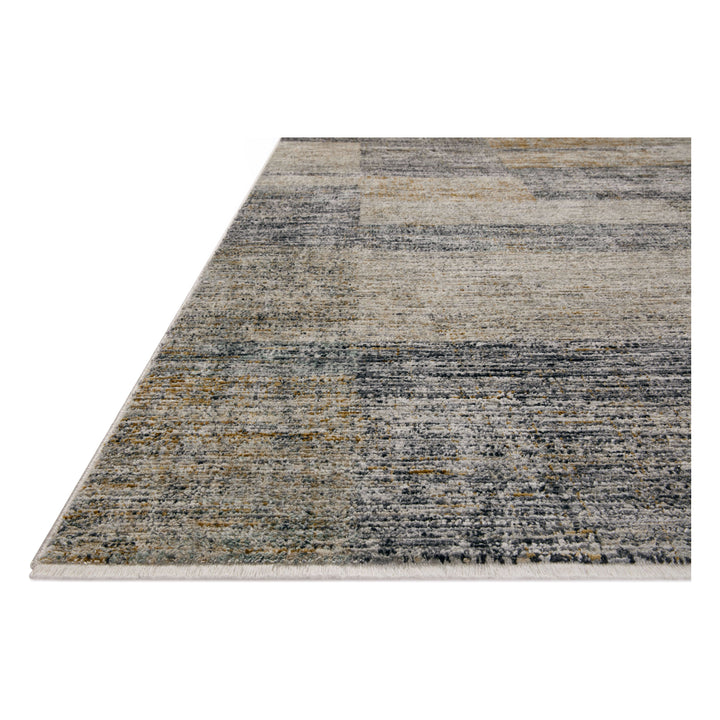 Loloi Soho Grey / Gold 18" x 18" Sample Rug