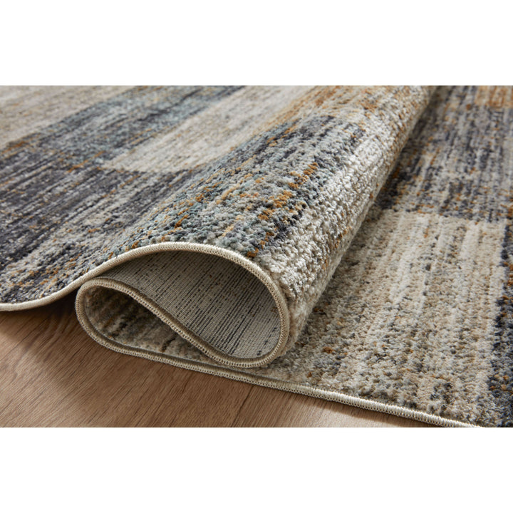 Loloi Soho Grey / Gold 2'-7" x 12'-0" Runner Rug