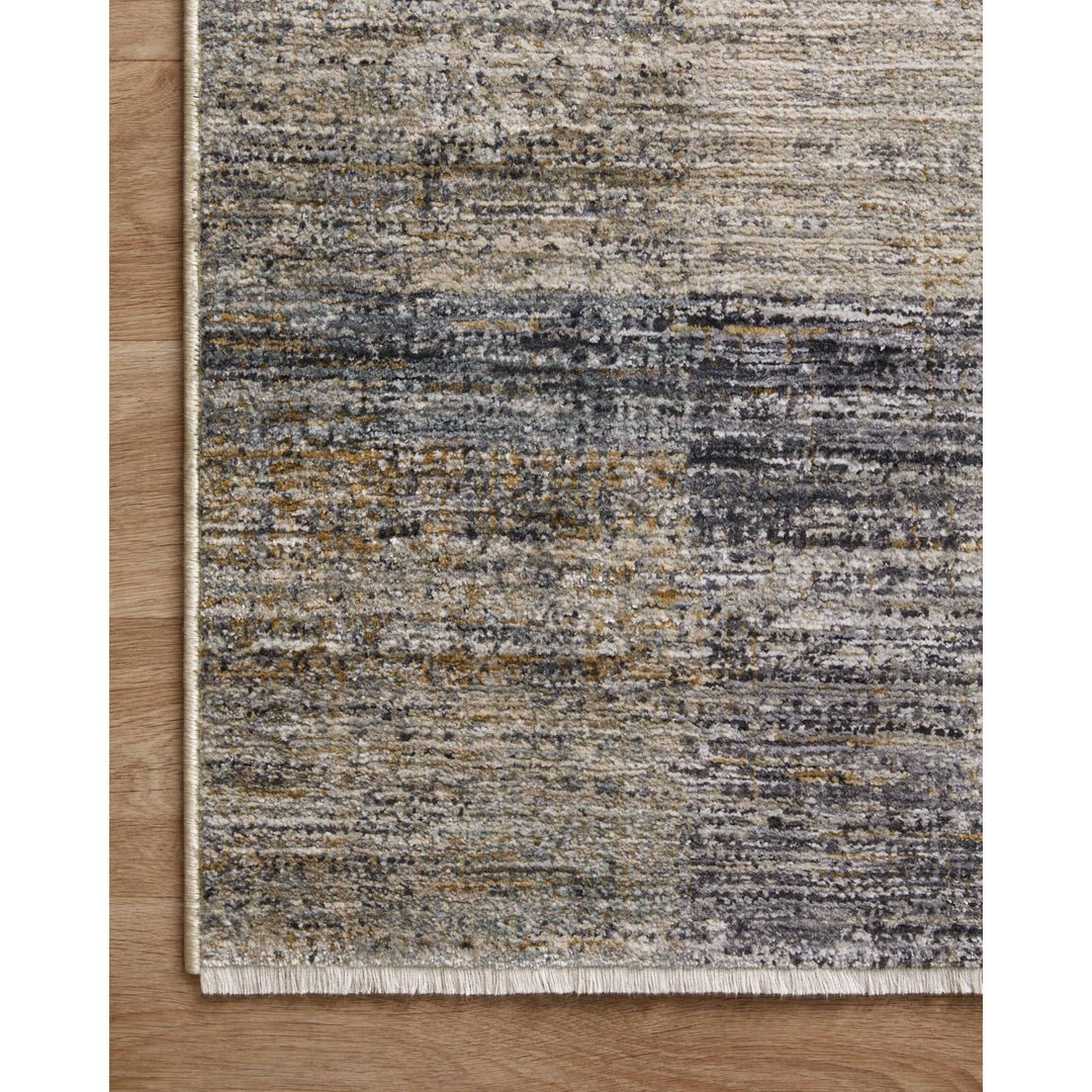 Loloi Soho Grey / Gold 2'-7" x 12'-0" Runner Rug