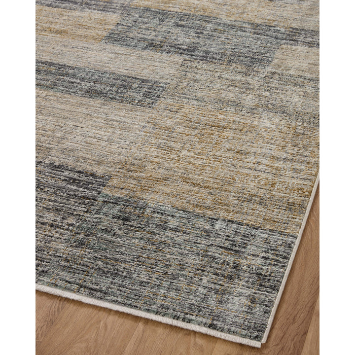 Loloi Soho Grey / Gold 2'-7" x 12'-0" Runner Rug