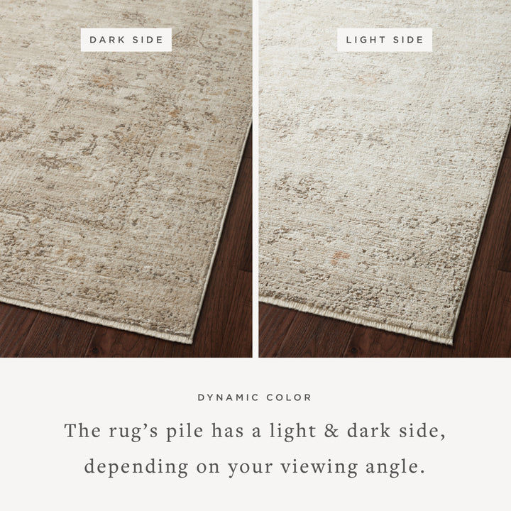 Loloi Sonnet Sand / Taupe 2'-6" x 4'-0" Accent Rug