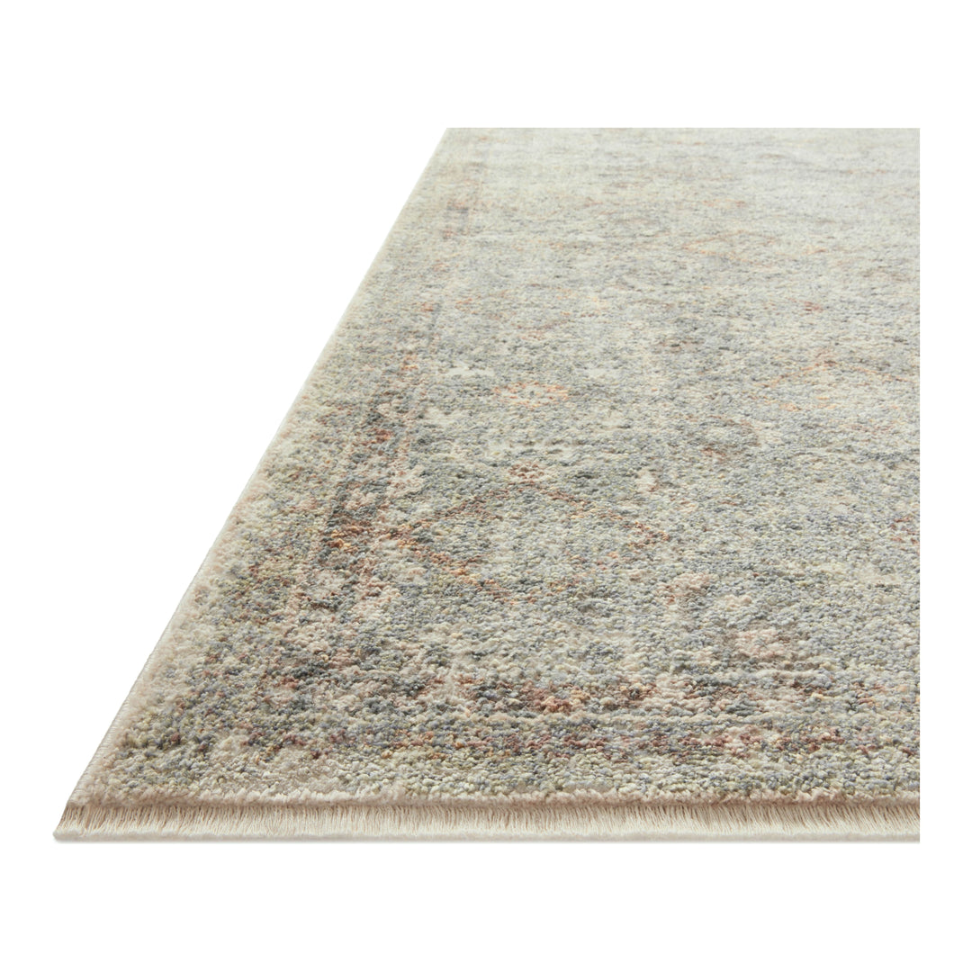 Loloi Sonnet Lagoon / Gold 18" x 18"Sample Rug