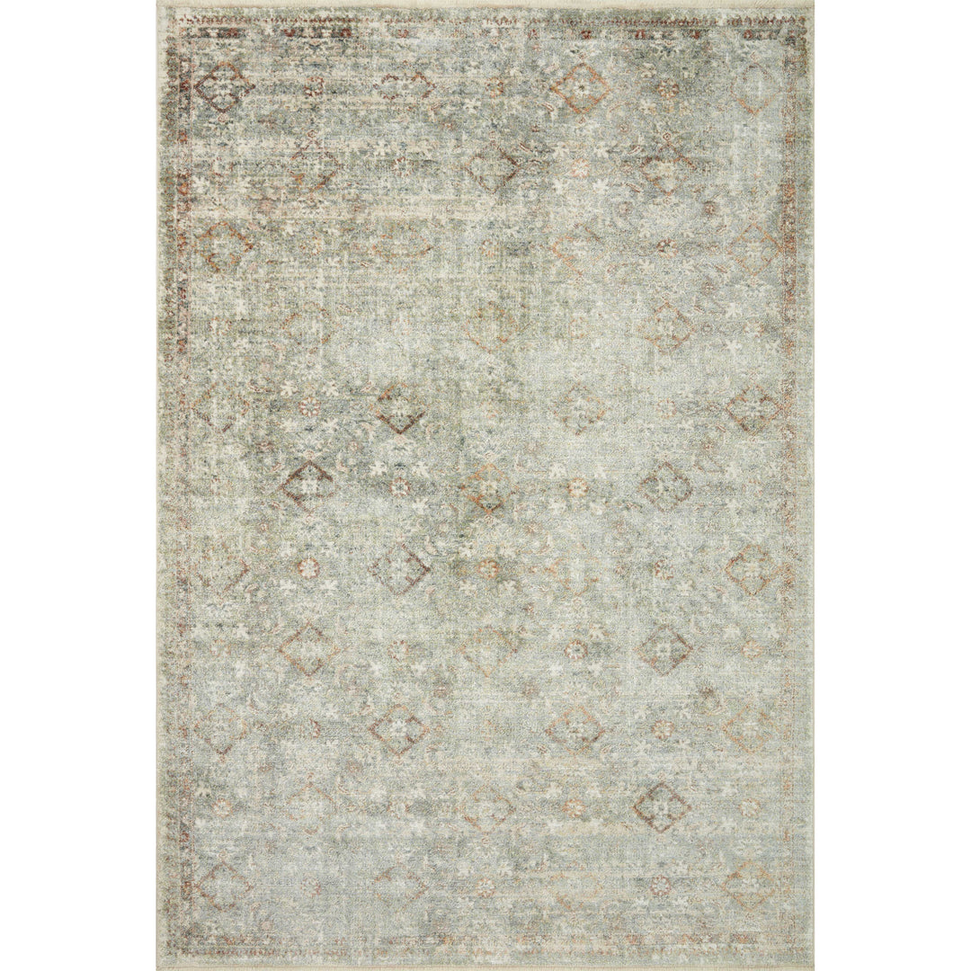 Loloi Sonnet Lagoon / Gold 5' x 7'-10" Area Rug