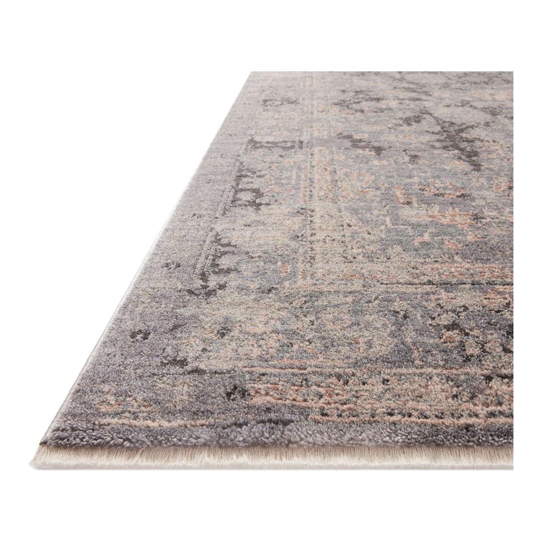 Loloi Sonnet Charcoal / Slate 2'-6" x 12'-0" Runner Rug