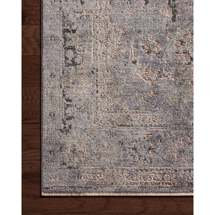 Loloi Sonnet Charcoal / Slate 2'-6" x 12'-0" Runner Rug