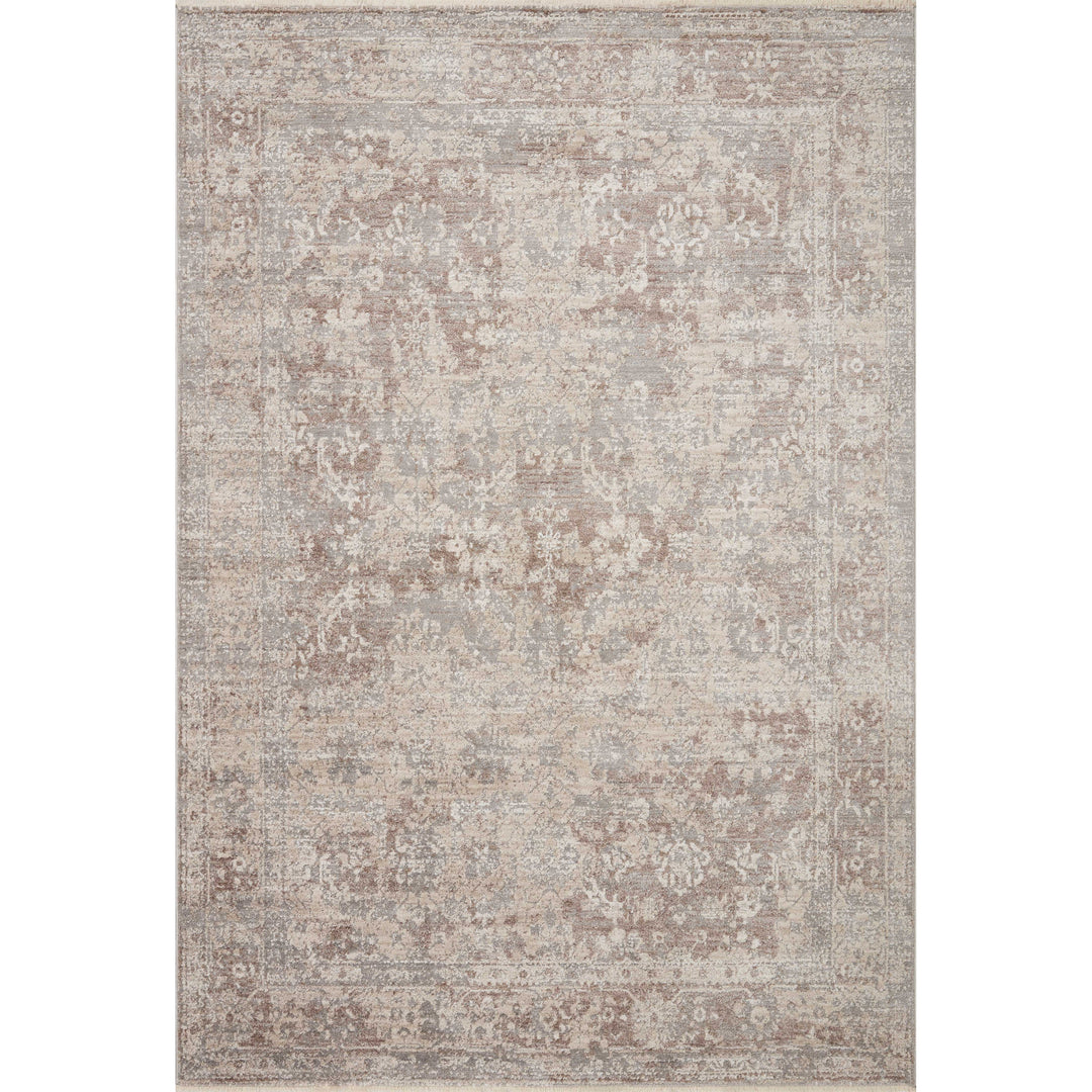 Loloi Sonnet Silver / Natural 2'-6" x 8'-0" Runner Rug