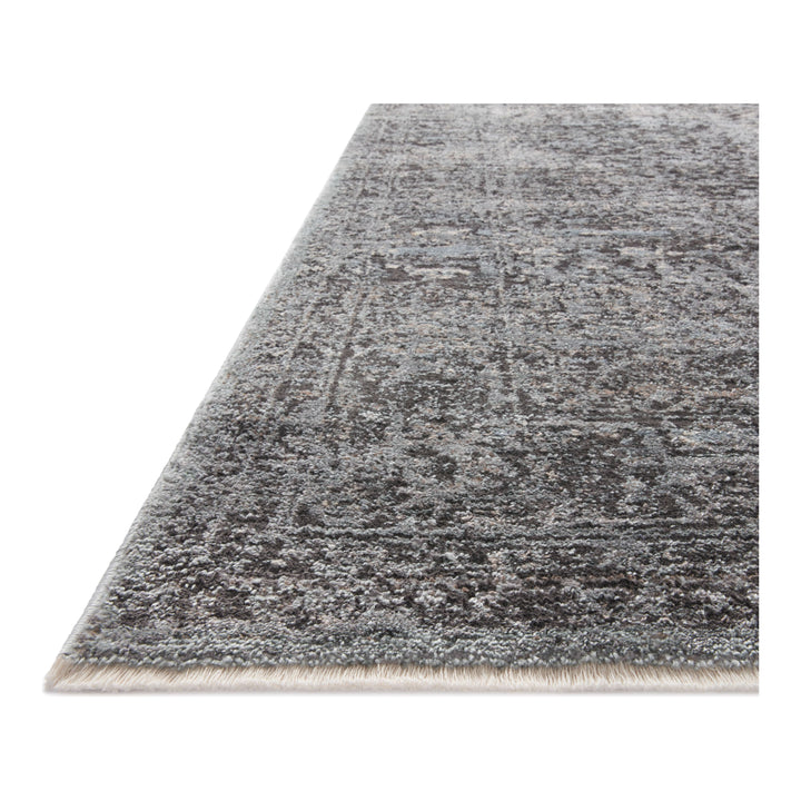 Loloi Sonnet Charcoal / Mist 18" x 18"Sample Rug