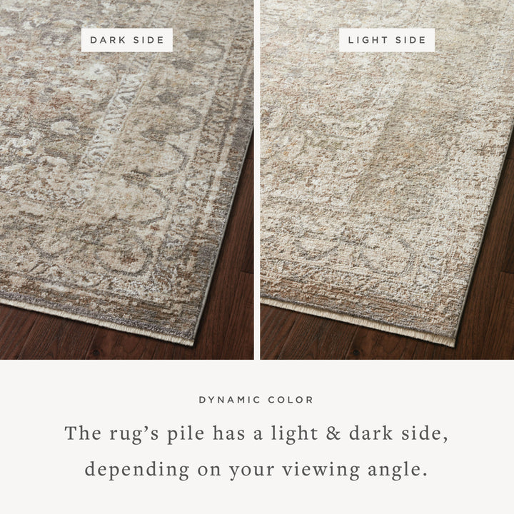 Loloi Sonnet Grey / Sage 2'-6" x 8'-0" Runner Rug