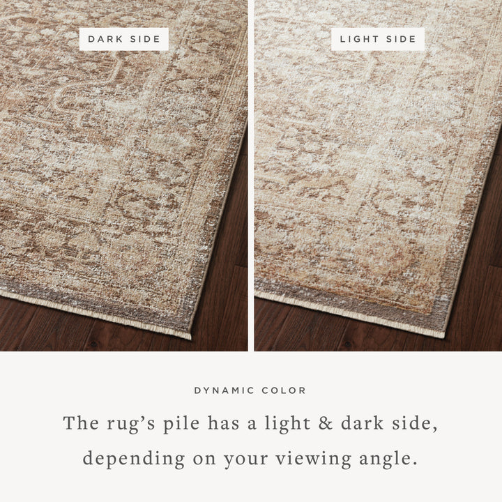 Loloi Sonnet Mocha / Tan 11'-6" x 15' Area Rug