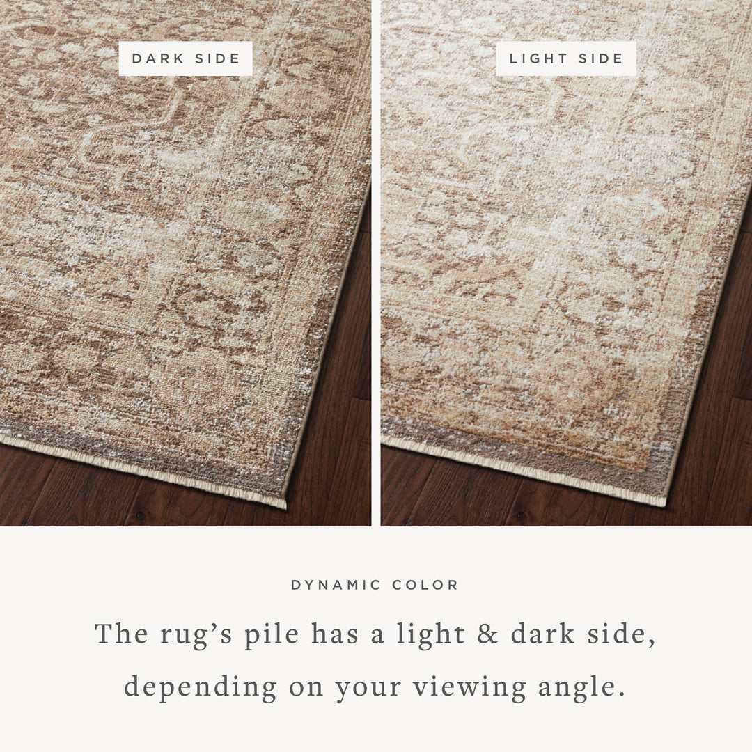 Loloi Sonnet Mocha / Tan 5' x 7'-10" Area Rug