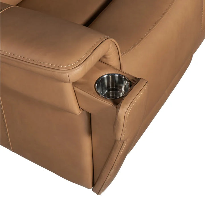 Cosmos Zero Gravity Power Loveseat W/Power Headrest - Beige