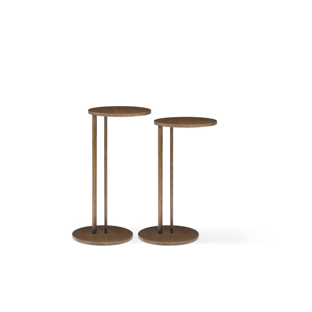 Nala Side Table-Whiteline Modern Living-WHITELINE-ST1878S-BRZ-Side Tables-2-France and Son