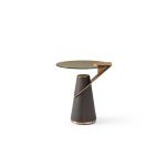 Zaria Side Table-Whiteline Modern Living-WHITELINE-ST1896-BLK-Side Tables-3-France and Son