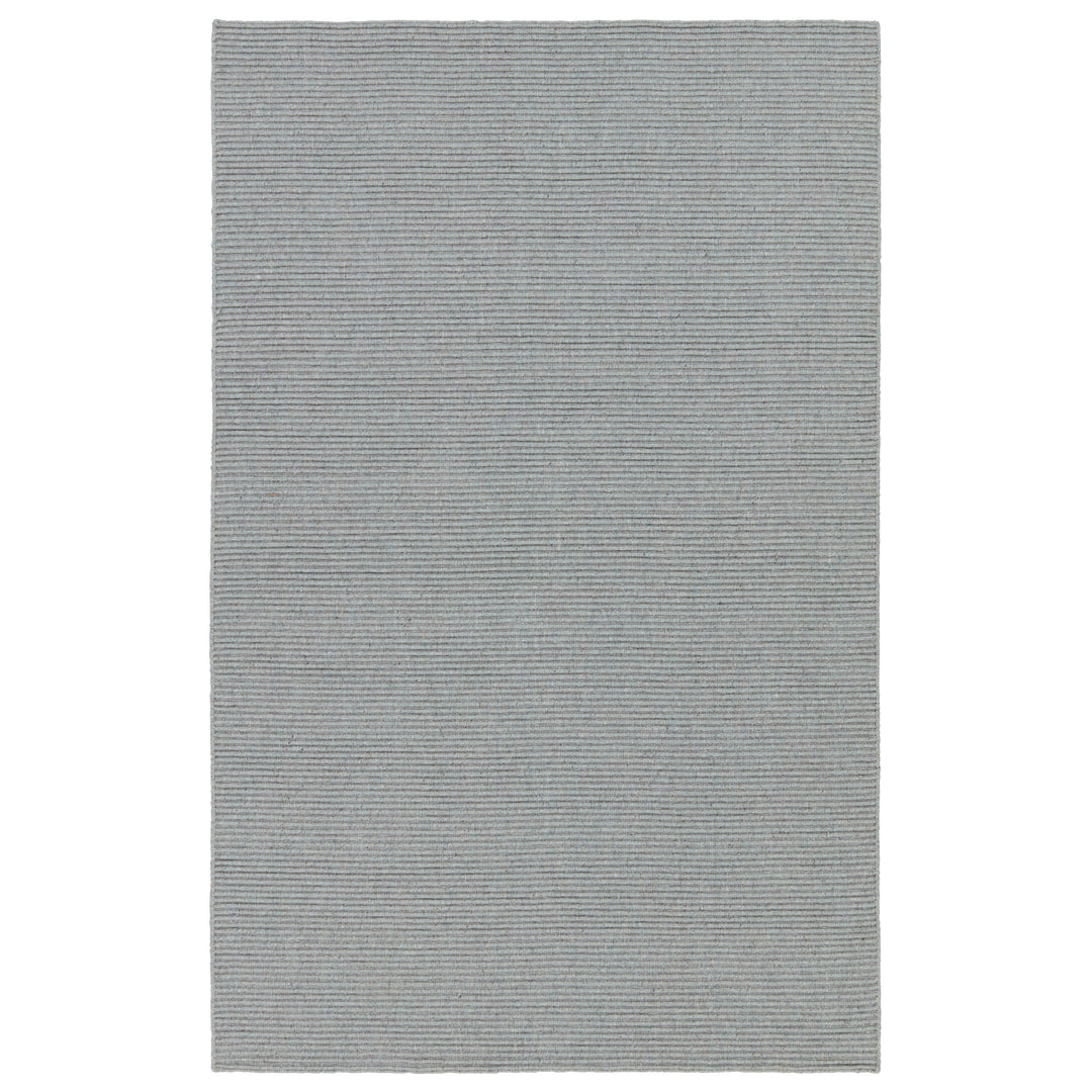 Jaipur Living Shyre Handmade Solid Blue/ Gray Area Rug (9'X12')