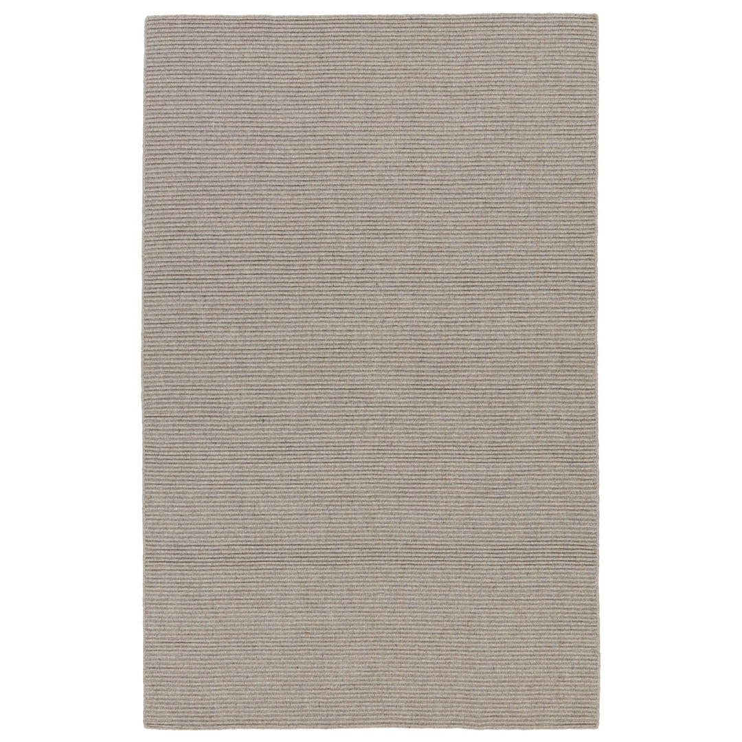 Jaipur Living Shyre Handmade Solid Gray Area Rug (9'X12')