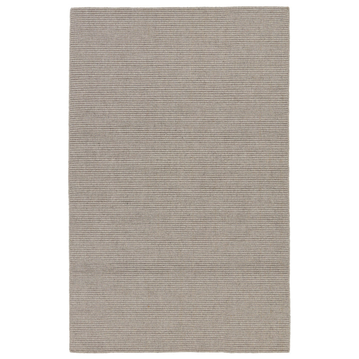 Jaipur Living Shyre Handmade Solid Gray Area Rug (9'X12')