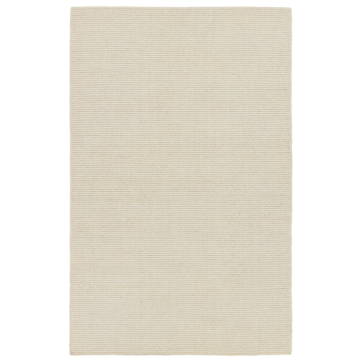 Jaipur Living Shyre Handmade Solid Cream Area Rug (6'X9')