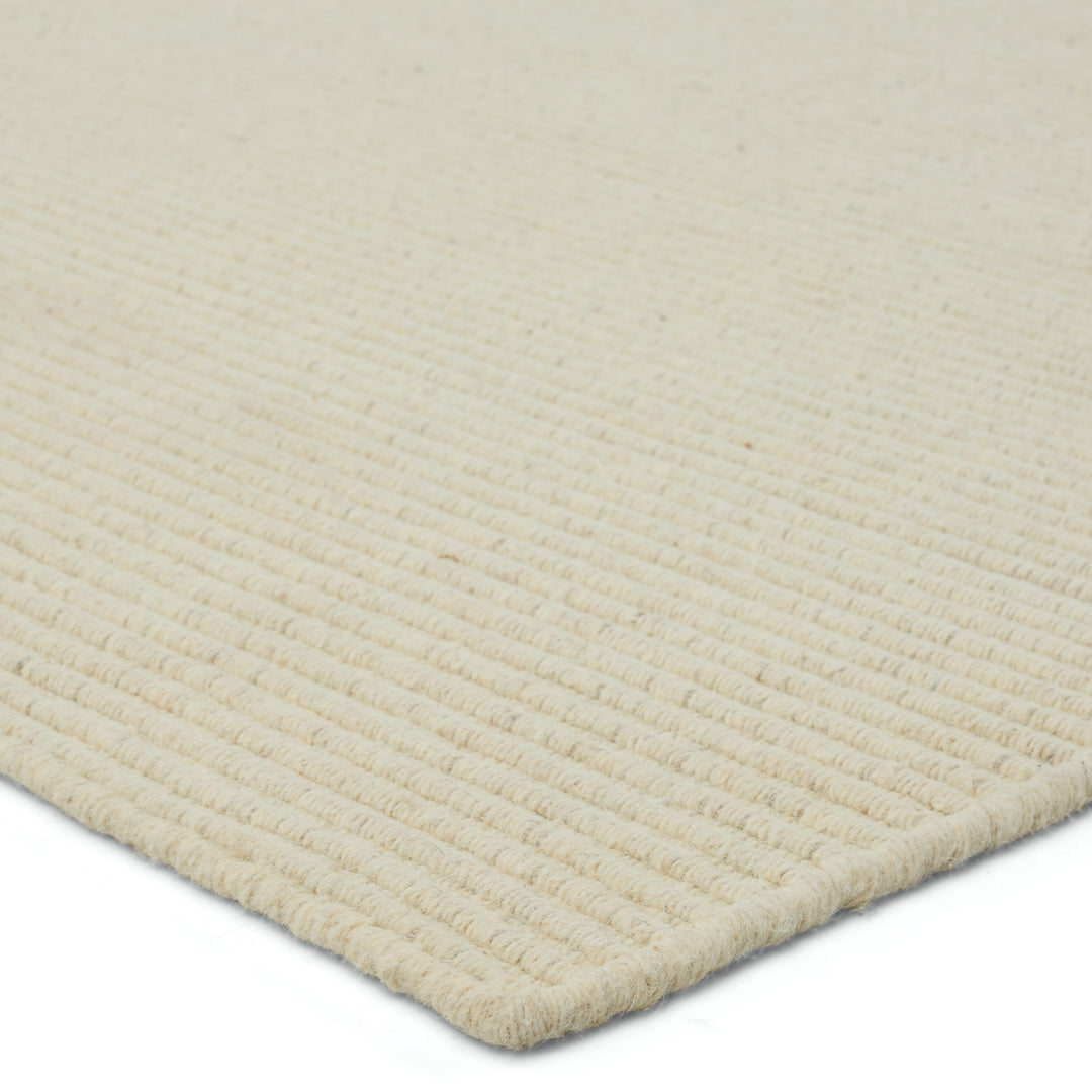 Jaipur Living Shyre Handmade Solid Cream Area Rug (6'X9')